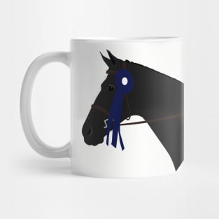 Blue Ribbon (Black Horse) Mug